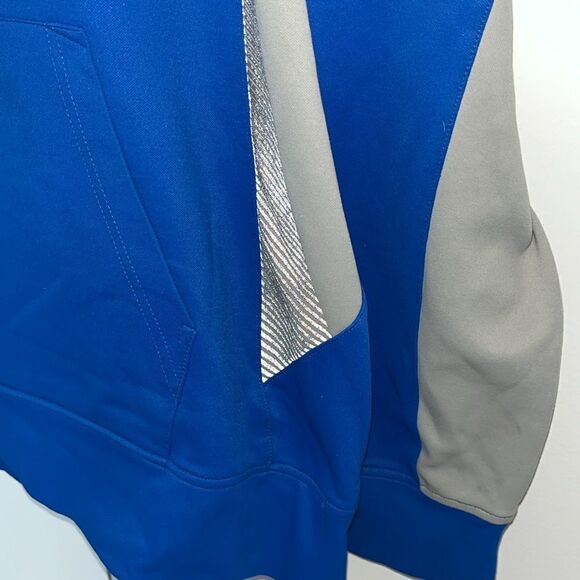 Dodger Royal Blue Gray Oakley hoodie hooded golf jacket sweatshirt sweater XL - Picture 9 of 13